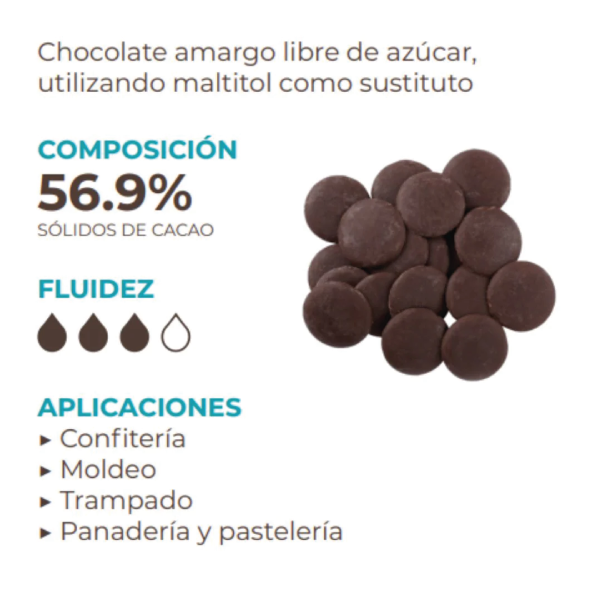 Sicao Chocolate Sin Azúcar 56.9%