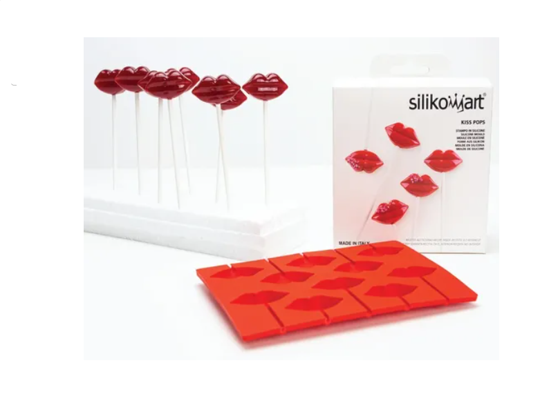 ➻ Molde de silicona bombones Kiss - Silikomart