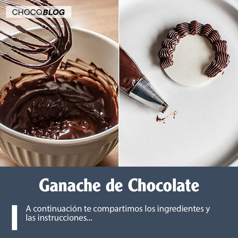 GANACHE DE CHOCOLATE NATURAL DE LECHE