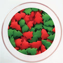 Confetti Pinitos Rojos y Verdes 100gr