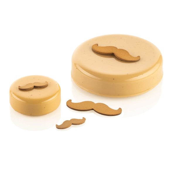 Chablon Mustache Set 2 Moldes Silikomart