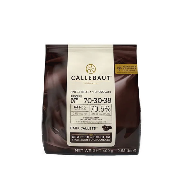 Callebaut Amargo 70.5% Callets 400g