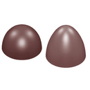 Molde huevo medio abiertos