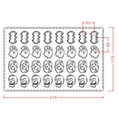 IMP MOLDE POLICARBONATO 733