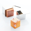 MTO St. Steel Travel Cake Molde Cubo 7x7 cm