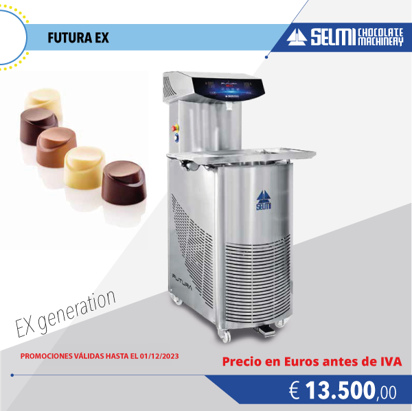 Selmi Futura EX 35 Kg Temperadora Continua