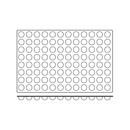 Sq015 Mini Media Esfera Silikomart