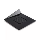 Set 100 Black Trays Square Silikomart®