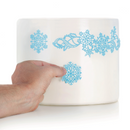 TRD18 Textura Sugar Lace  Copos de Nieve