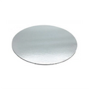 Cartón Plata Redondo Individual 10cm