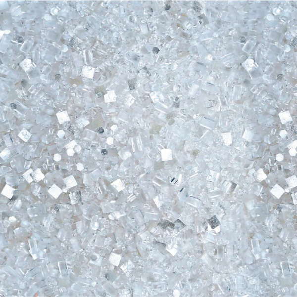 Azucar Glitter Mix Silver 16oz