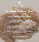 Masterclass Heladería y Postre al Plato