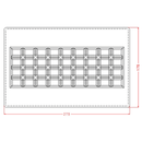 IMP MOLDE POLICARBONATO 725