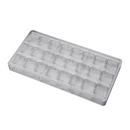 CF0202 Stampo per pral.quadra textfoglie