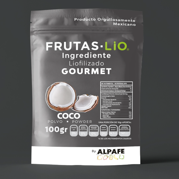 Coco Liofilizado en Cubos 100 gr