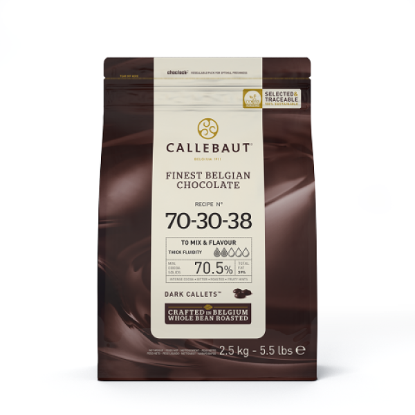Callebaut Chocolate Oscuro 70% Cacao
