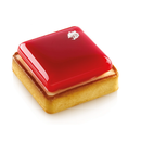 Kit Tarte Ring Square 80x80mm Silikomart