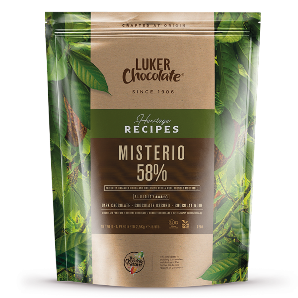 Misterio 58% Cacao, Chocolate Oscuro, Luker Chocolate