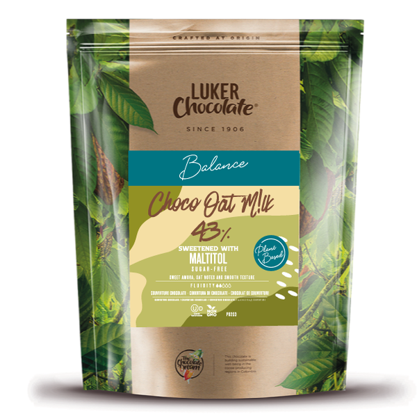 Luker Oat Milk 43% Maltitol– Luker Chocolate
