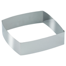 Cuadrado Curveado Acero Inoxidable 18 x 18 cm