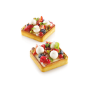 Tarte Ring Square 80x80h 20mm Silikomart