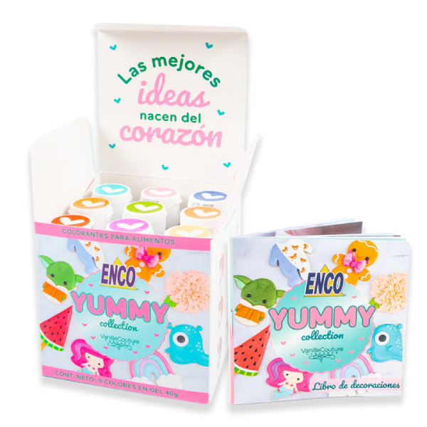 ENCO KIT VANILLE COUTURE 9 COLORES 40g