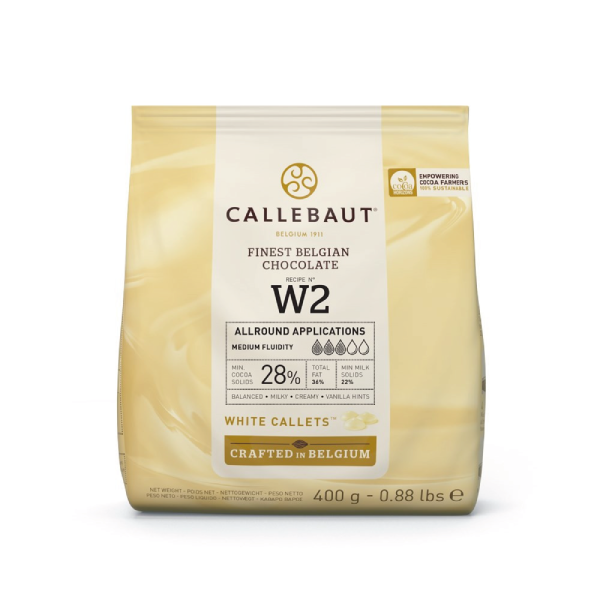 Callebaut White Callets 400gr