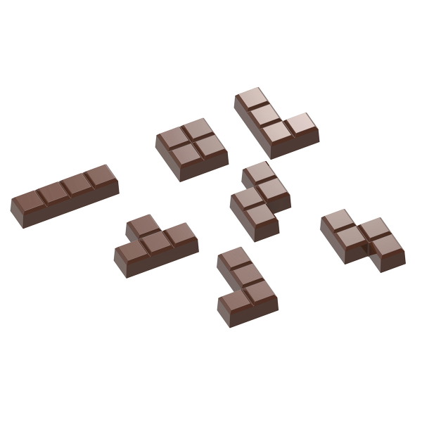 CF0238 Chocolate mould Tetromino