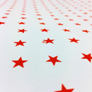 Papel Hornear Siliconado Estrella Naranja