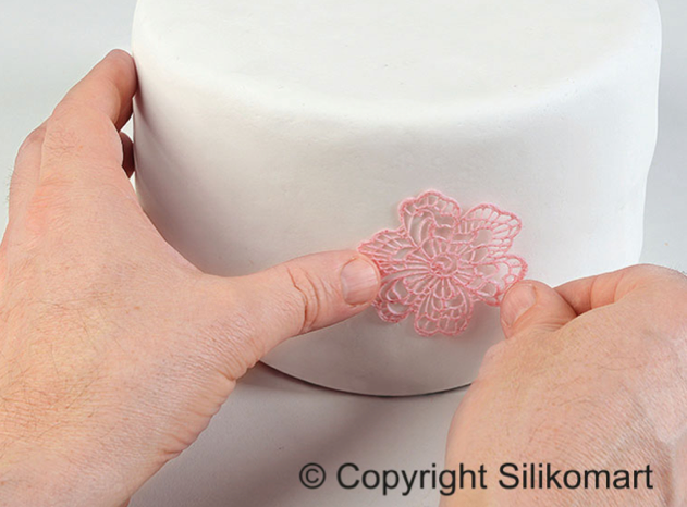 TRD03 Textura sugar lace flores