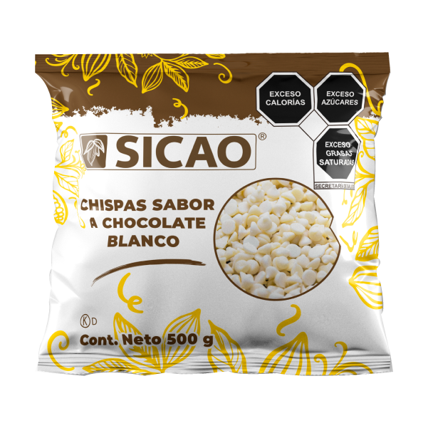 Sicao Sabor Chocolate Blanco Bolsa 500gr