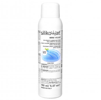 TERCIOPELO MINI SPRAY LIGHT BLUE 150 ml Silikomart